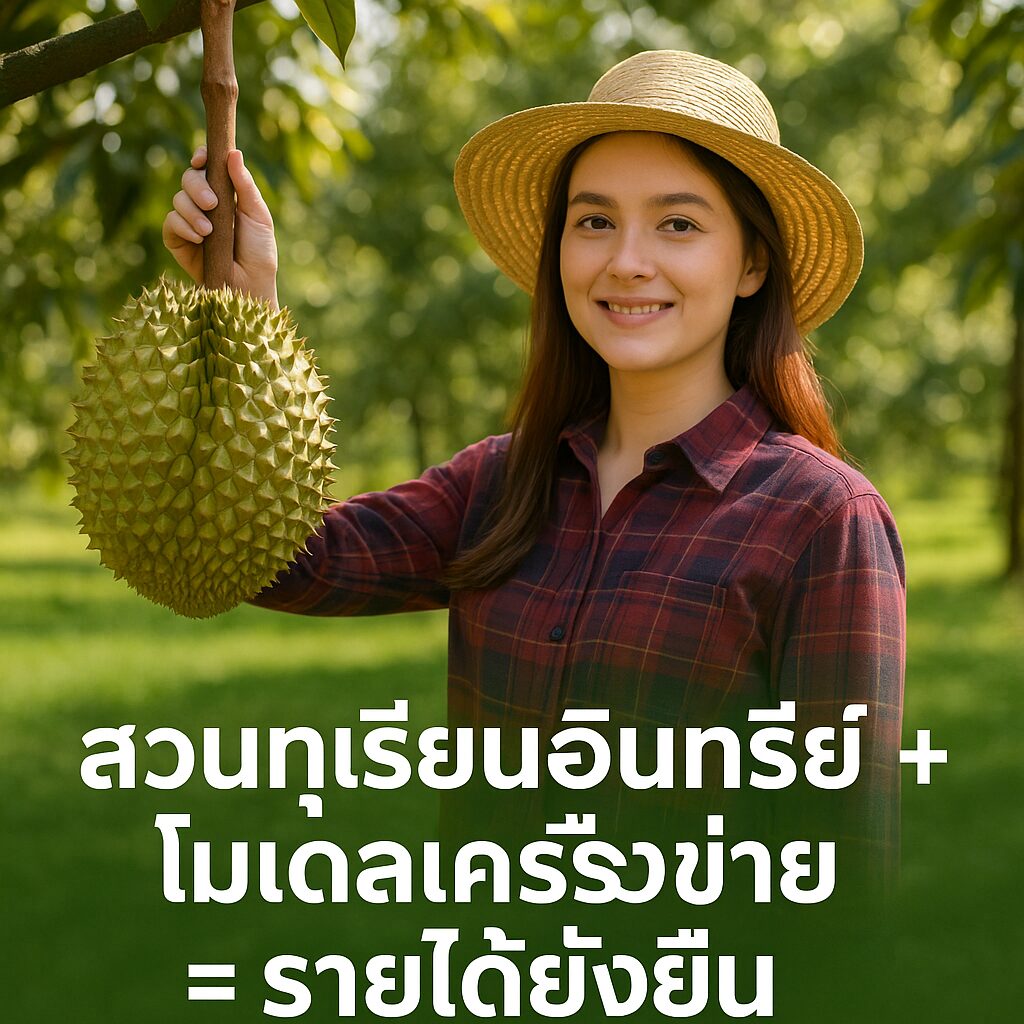 สวนทุเรียน ความสุขในธรรมชาติ