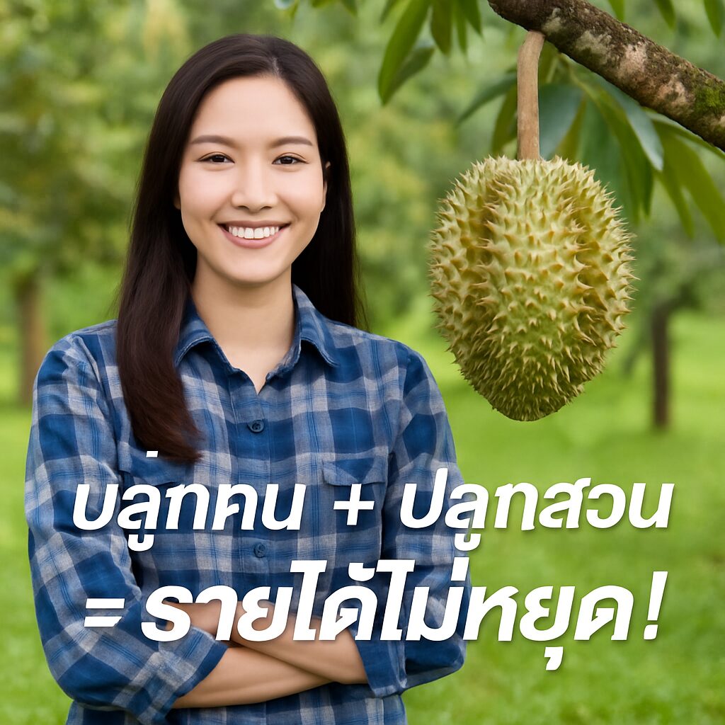 สวนทุเรียนและรอยยิ้มสดใส 2