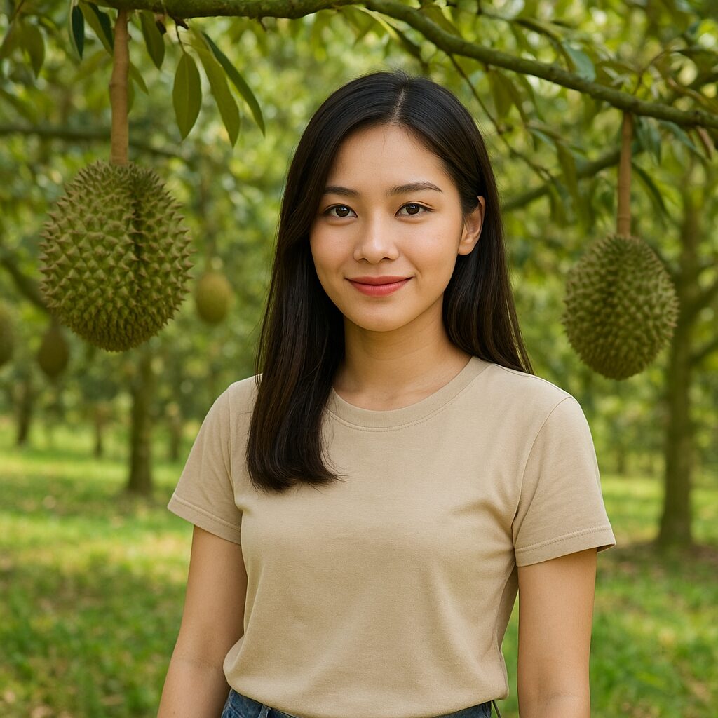 เกษตรสาวสวยในสวน